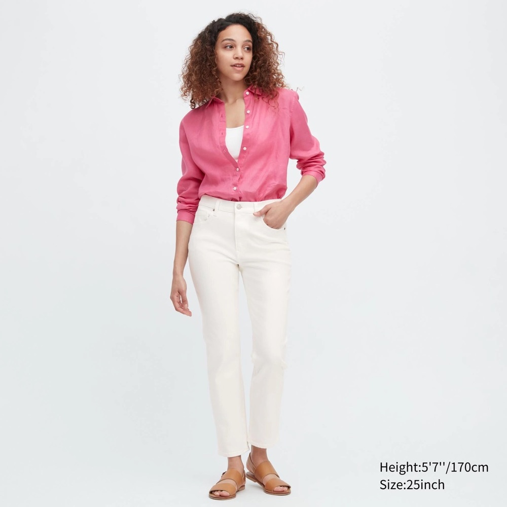 NWT Uniqlo Stretch Slim Straight Jeans
OFF WHITE
